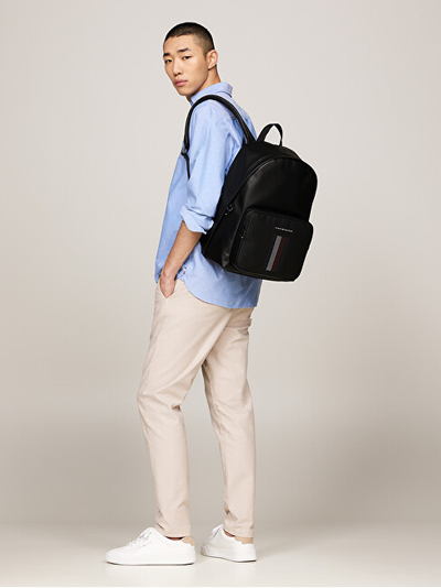 Çantë shpine Tommy Hilfiger mTH4729, e zezë