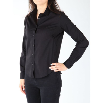 Këmishë për goca Levis 63101-0009, me kopsa, me mëngë të gjata, e zezë