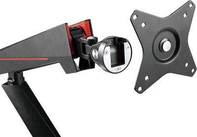 Krah tavoline për monitora LogiLink BP0092, për 2 monitora deri 32\", i zi
