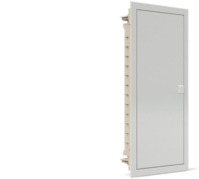 Kasetë shpërndarëse Noark PMF, 4x12 module, montim i fshehtë, derë metalike e bardhë