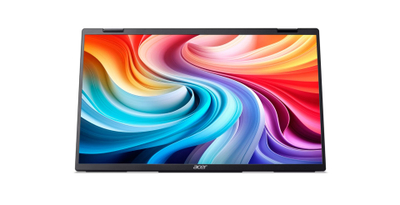 Пренослив монитор Acer PD3 PD163Q, 15.6\" FHD, два екрани, црн