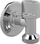 Valvul këndore Arco L-94, 1/2" x 3/4", kundër gëlqeres, me rozete