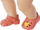 Këpucë për kukulla BABY Born Shoes with Pins, për kukulla 43cm, me pins dekorativë, ngjyra të ndryshme