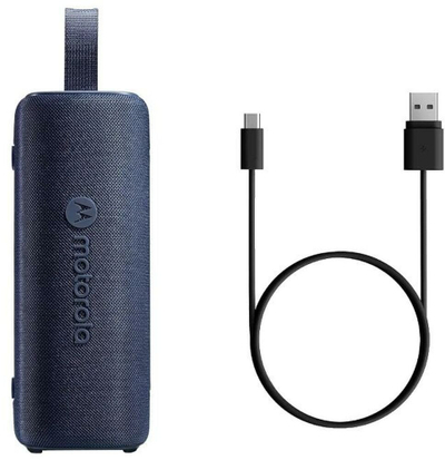 Bluetooth звучник Motorola ROKR600, пренослив, IP67, сина боја
