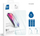 Xham mbrojtës Blue Star për Samsung Galaxy A55 5G, 0.3mm, fortësi 9H, transparent