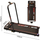 Tapet vrapimi EneroFit W100, me motor, paloset, ngjyrë e zezë