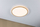 Lampë tavani Paulmann Atria Shine, LED, Ø42cm 3000K, efekt dru lisi