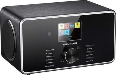 Radio portabile Grundig DTR 5000 X, DAB DAB+ FM, Bluetooth, e zezë