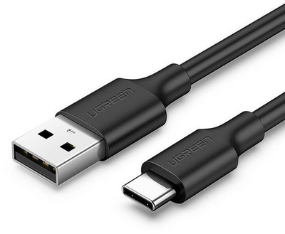 Kabllo UGREEN USB-A - USB-C, 3m, e zezë