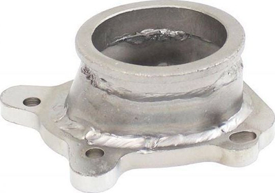 Flanxh shkarkimi TurboWorks Downpipe T3 T4, V-Band 2.5", çelik inoks