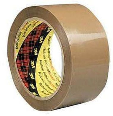 Shirit ngjitës paketimi Scotch Brown Packing Tape, i papërshkueshëm nga uji, kafe