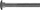 Bulon karrocash Vida 82406, i galvanizuar, 10x200 mm