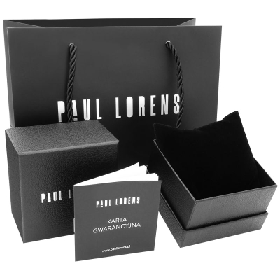 Orë dore Paul Lorens PL14573B-6C1, kronograf, çelik inox, blu e errët