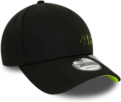 Kapele VR46 Racing New Era Repreve 9FORTY, për të rritur, e zezë