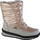 Çizme dëbore për goca CMP Harma Snow Boot W 39Q4976, që s’ju futet uji, me astar të ngrohtë, bezhë me shkëlqim