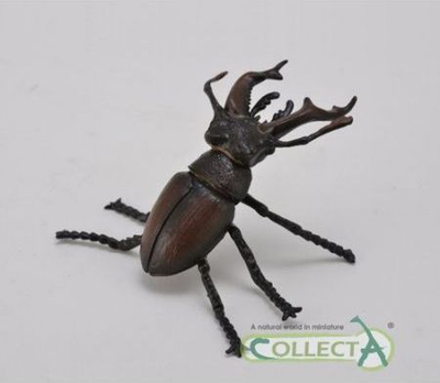 Фигурина инсект Collecta Stag Beetle 004-88703, реалистични детали, многубојна