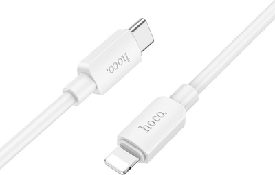 Kabllo karikimi Hoco X96 Hyper, Type C në Lightning, 1m, 2.4A, e bardhë