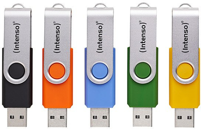 USB Intenso OFFICE LINE, 64GB, 2.0, me ngjyra