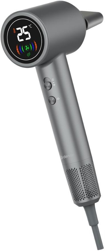 Tharëse flokësh Denver HDD-1400DGR, 1400W, disa shpejtësi, gri e errët