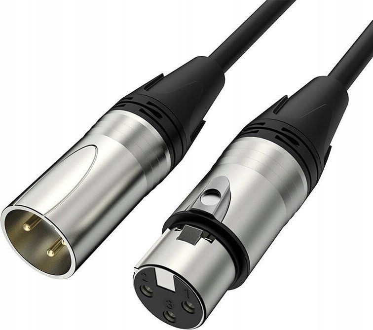 Kabllo audio Maono XLR, 3 pin, 1.8 m, e zezë