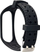 Rrip sportiv Beline për Xiaomi Mi Band 3 4, silikon, i zi