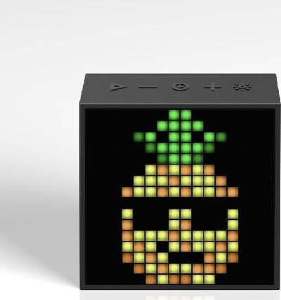 Пренослив звучник Divoom Timebox Evo, 6W, LED панел, црн