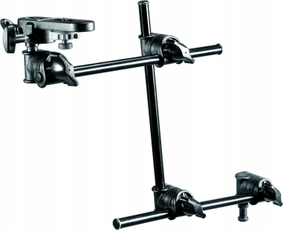 Krah i artikuluar Manfrotto 196B-3, 3 seksione, me brakete montimi, ngjyrë e zezë