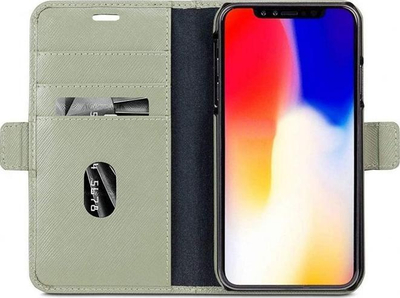 Kapak telefoni dbramante New York, për iPhone XR, jeshile ulliri