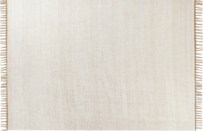 Tapet LUNIA prej jute, 160 x 230 cm, bezhë e çelët