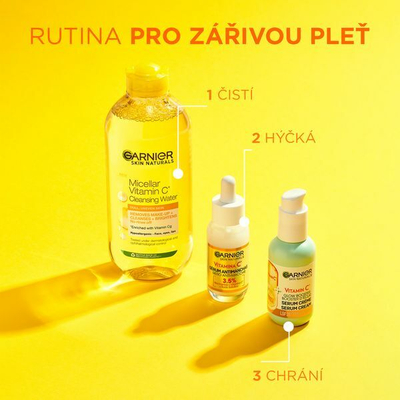 Garnier Vitamin C 2-во-1 Серум Крем за Осветлување, 50 ml