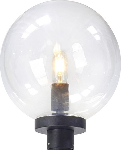 Llambë dekorative jashtë Markslöjd Sphere, 1xE27 60W, IP44, e zezë