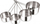 Gota matëse kuzhine KingHoff KH-1494, set 4 copë, çelik inox, argjendta