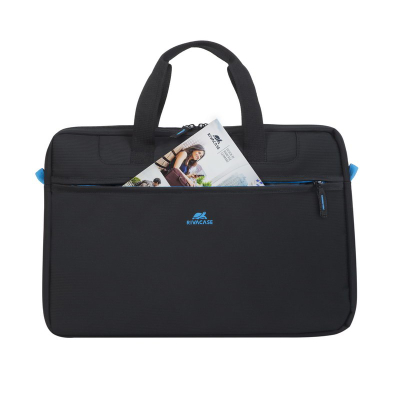 Çantë dore për laptop RivaCase 8037, 15.6", e zezë
