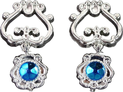Set lojrash princeshë Little Princess Blue Crown, aksesorë karnavalesh, i kaltër