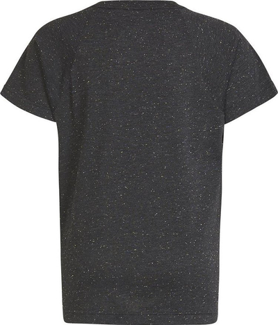 Bluzë sportive për fëmijë adidas Badge of Sport Tee Jr HM2646, me mëngë të shkurtra, e zezë