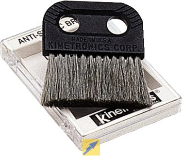 Furçë antistatike Kinetronics StaticWisk KSSW060, 2.5", me dorë, e zezë