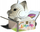 Puzzle 3D Safari Ltd Eugy Cat Mocha, komplet për ndërtim, për kalamaj