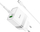 Karikues muri Hoco N21 Topspeed, PD 30W, me 2 porta USB Type C dhe USB A, i bardhë
