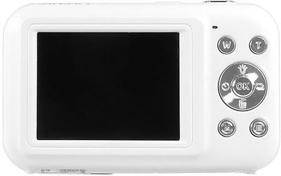 Компактна дигитална камера Јашика DZ-100 Хело Кити, 5MP до 44MP, видео 1080P, бела