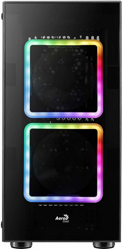 Kasë Aerocool Tor G-BK-v1 RGB Midi-Tower, e zezë