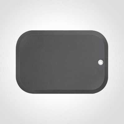 Тепих за стоење Matting StandUp Easy Clean, 53x77cm, црн