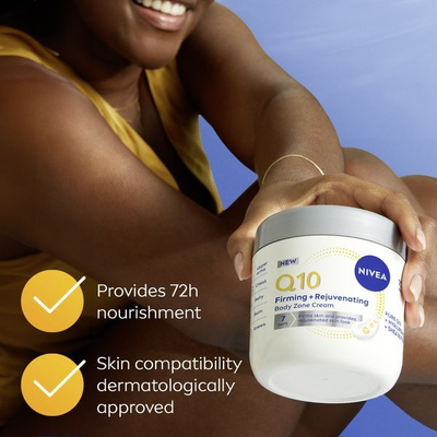 Krem për trup Nivea Body Zone Cream Q10, 400 ml