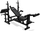 Stol multifunksional për palestër VirtuFit Deluxe Bench, shpinore e rregullueshme, dizajn i vogël, i zi