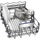 Pjatalarëse e integruar Siemens iQ500 SR65EX09ME, 45cm, 10 komplete, 44dB