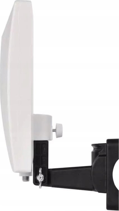 Antena TV Emos Universal Village Camp-V400, DVB-T2 FM DAB, me filtër LTE 4G 5G, e bardhë