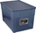 Kuti ruajtjeje Stefanplast Elegance Visualbox, 62L, 59 x 39 x 35 cm, blu