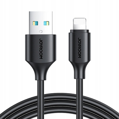 Kabllo karikimi Joyroom S-A9, USB-A në Lightning, 3A, 1m, e zezë