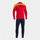 Trenik sportiv Joma Tracksuit Championship VIII, 100% poliester, e kuqe e errët me blu marinë