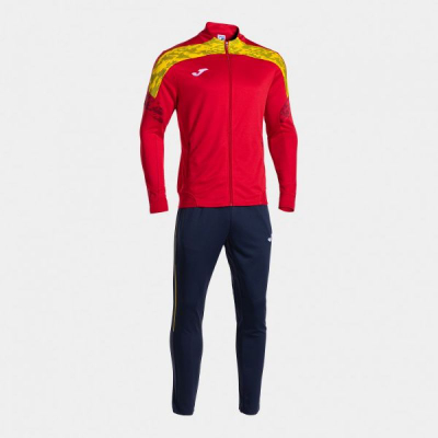 Trenik sportiv Joma Tracksuit Championship VIII, 100% poliester, e kuqe e errët me blu marinë