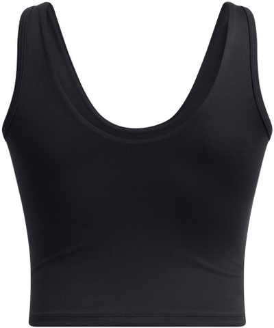 Спортска маица без ракави Under Armour Motion Women, лесна ткаенина, брзо сушење, црна